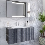Stella Polare Мебель для ванной Дэрри 100 подвесная бетон/цемент